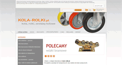 Desktop Screenshot of kola-rolki.pl
